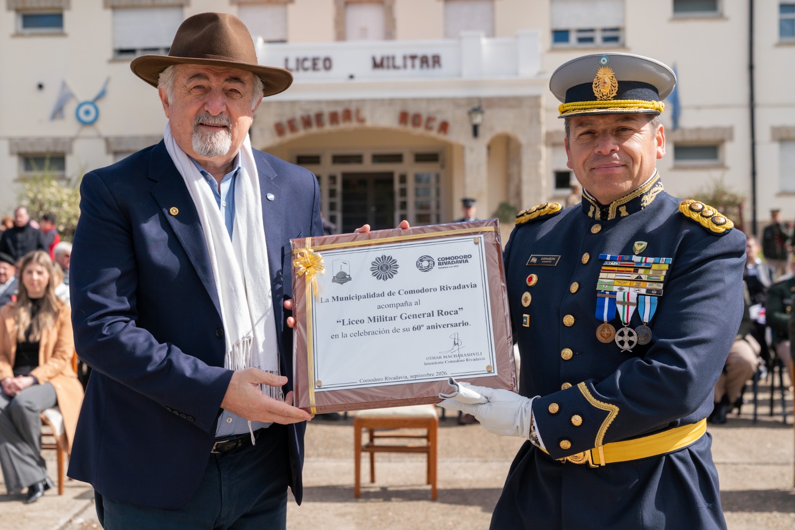EL LICEO MILITAR GENERAL ROCA CONMEMORÓ SU ANIVERSARIO CON RECONOCIMIENTOS Y HOMENAJES