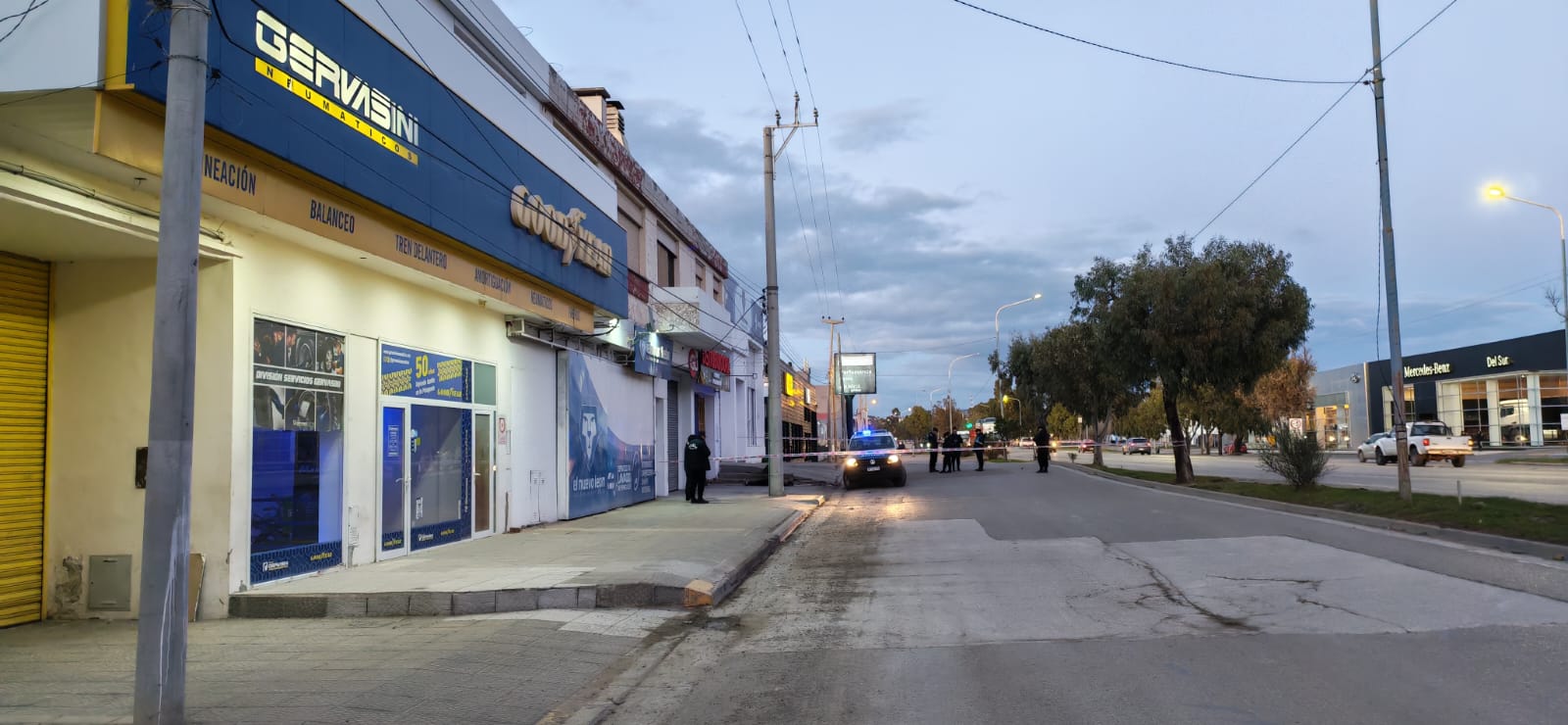 HALLARON SIN VIDA A UN VECINO SOBRE LA AVENIDA YRIGOYEN