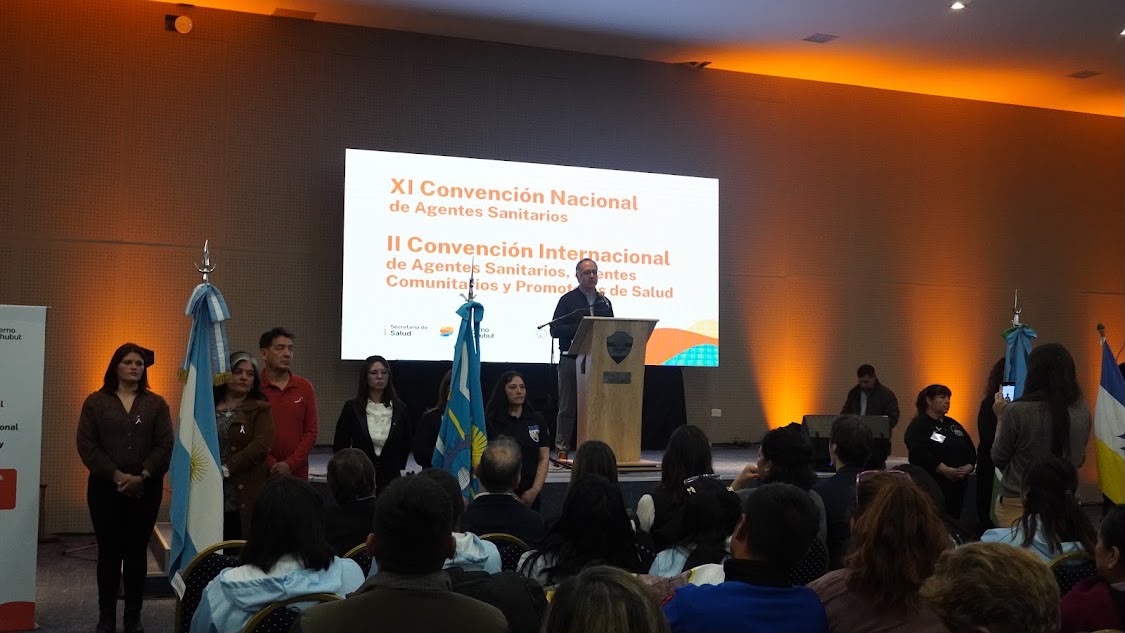 MÁS DE 500 TRABAJADORES COMUNITARIOS DE LA SALUD SE REÚNEN EN TRELEW EN UNA CONVENCIÓN INTERNACIONAL